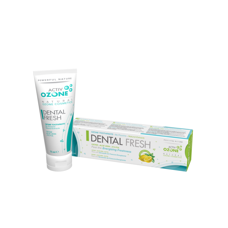 Озонирана паста за зъби ДЕНТАЛ ФРЕШ 75 мл. от АКТИВ ОЗОН