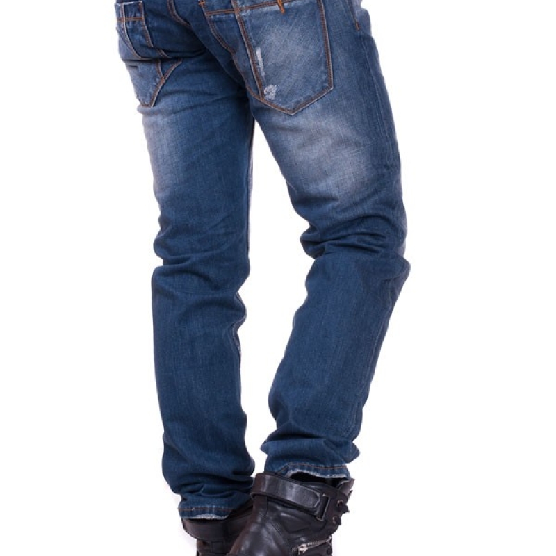 Прокъсани мъжки дънки