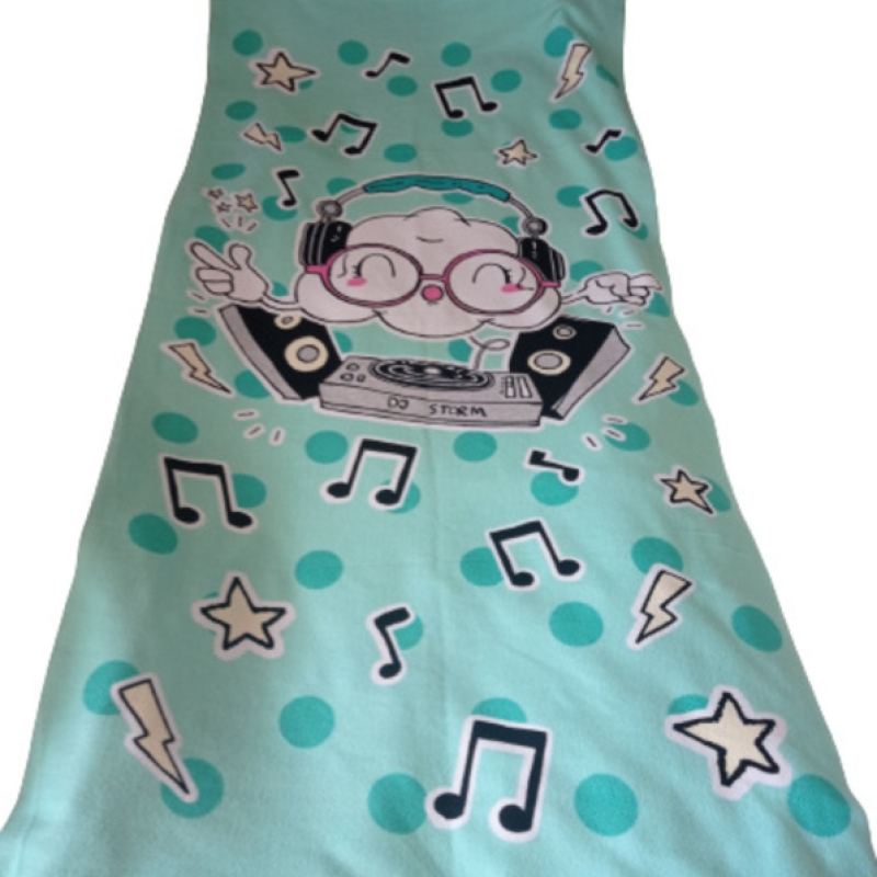 Кърпа за плаж в резедава гама,140/70 см.