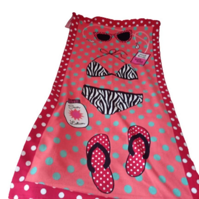 Плажна кърпа,140/70 см.