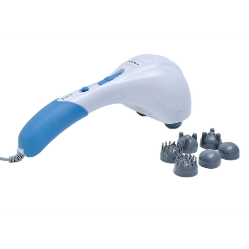 Масажор за тяло Zenet Zet-717,  3 накрайника, регулируема интензивност