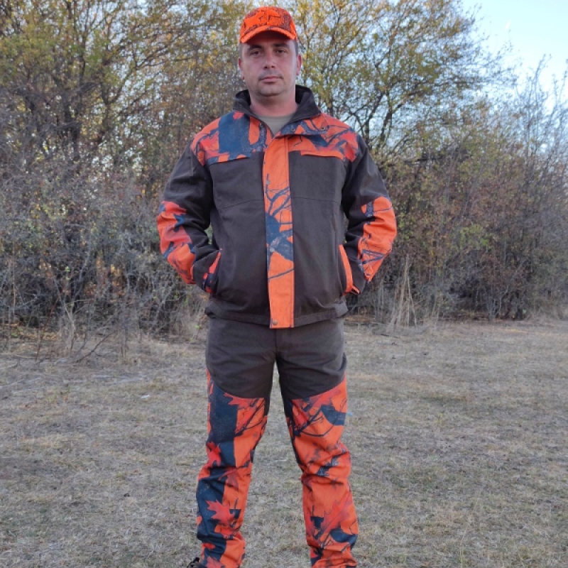 Яке за лов от памук и кордура