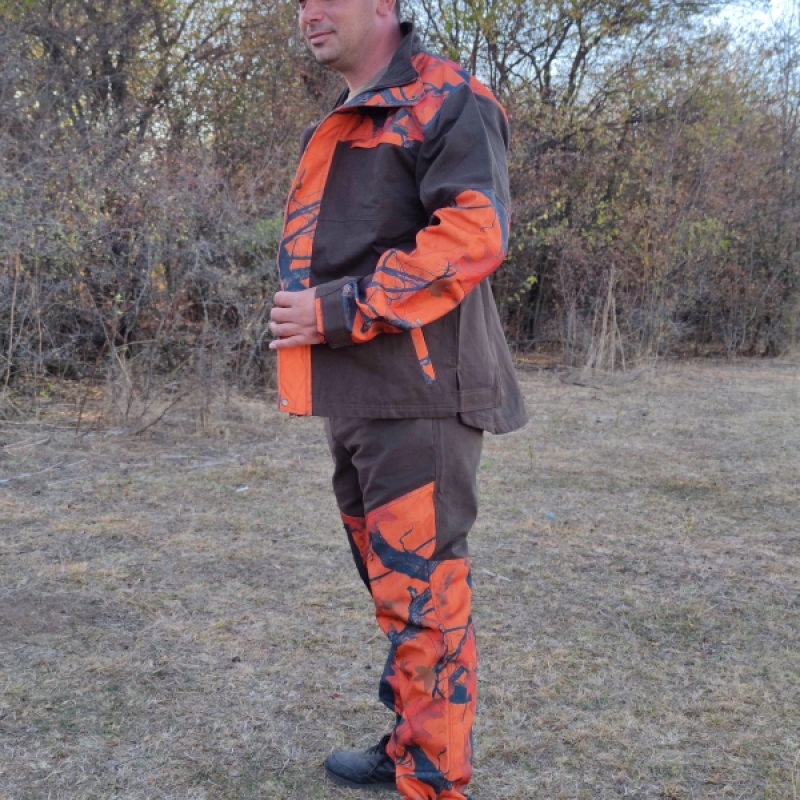 Яке за лов от памук и кордура