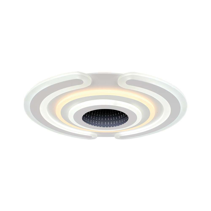 95W LED Плафон За Таван (52*5CM) CCT: 3000K+6000K Димираща + Дистанционно