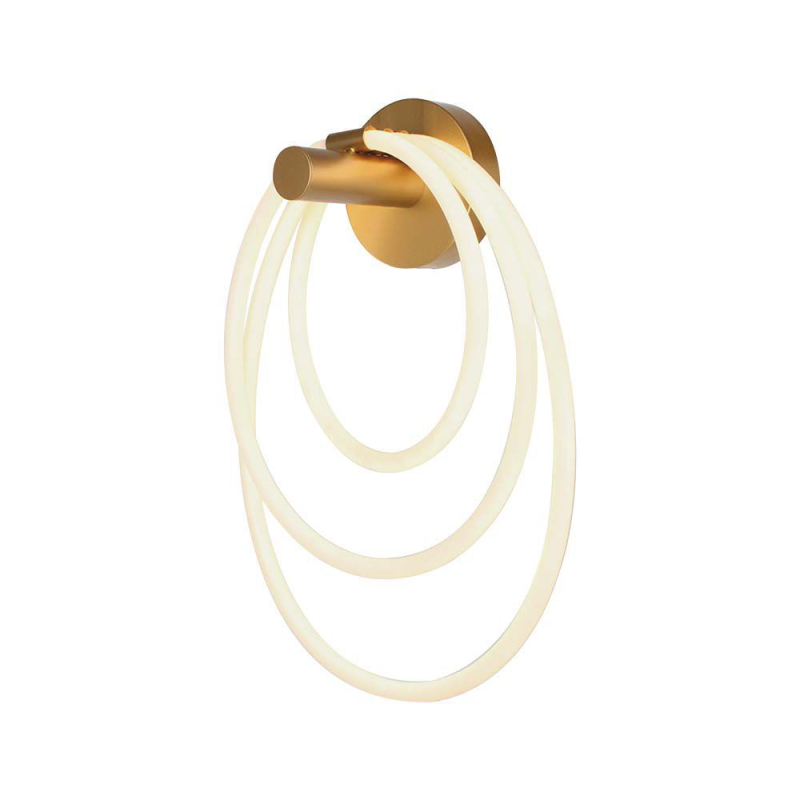 LED Осветител За Стена Аплик 37W 3000K Злато