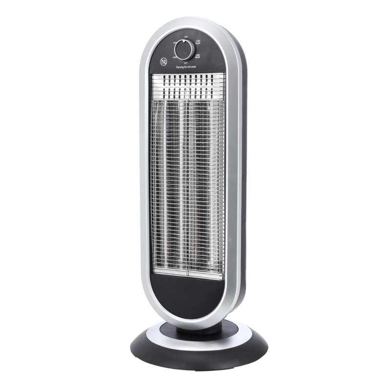 Инфрачервен нагревател Zenet 515, отопляем радиатор 2 режима, черен