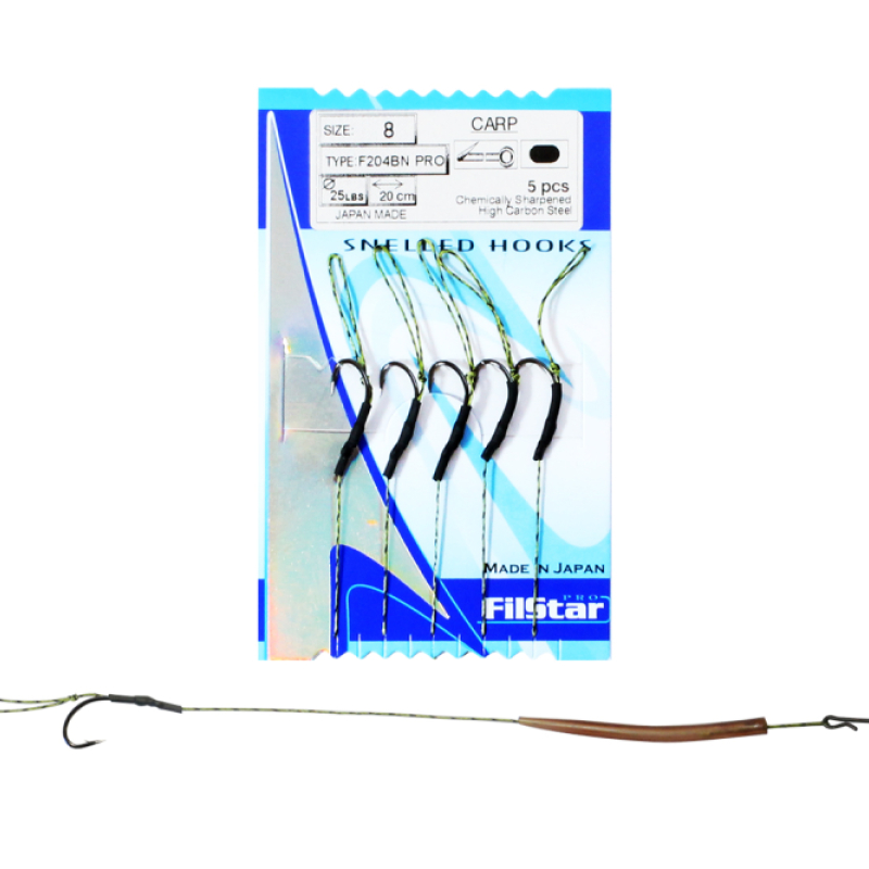 Вързани куки F204BN PRO - Косъм