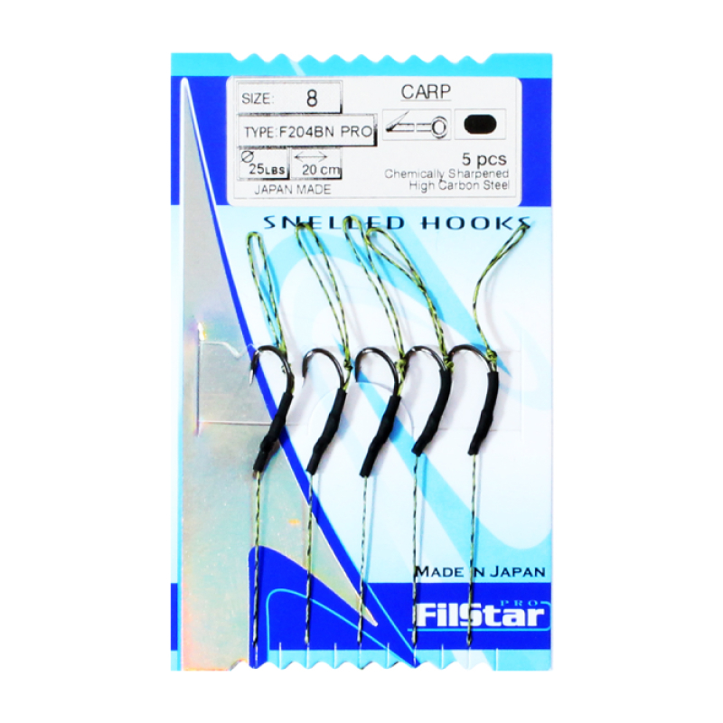 Вързани куки F204BN PRO - Косъм