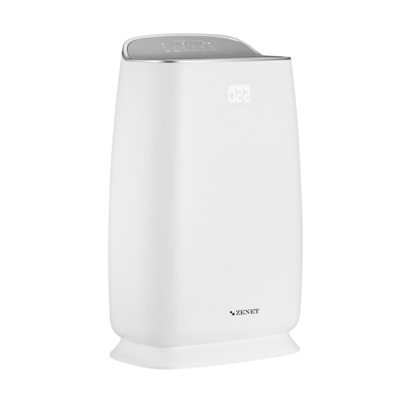 Пречиствател за въздух Zenet 202 с HEPA филтър и филтър с активен въглен