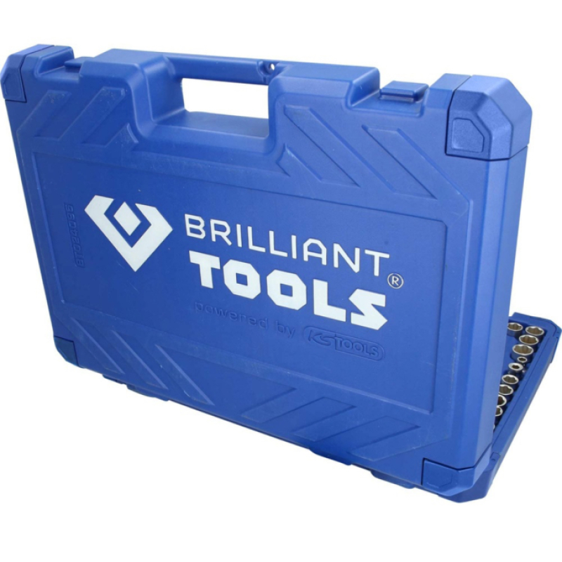 Професионален куфар с инструменти Brilliant Tools – 216 части
