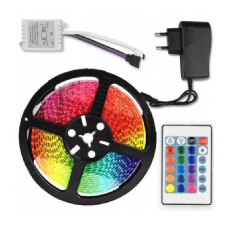 Многоцветна LED лента 5 М