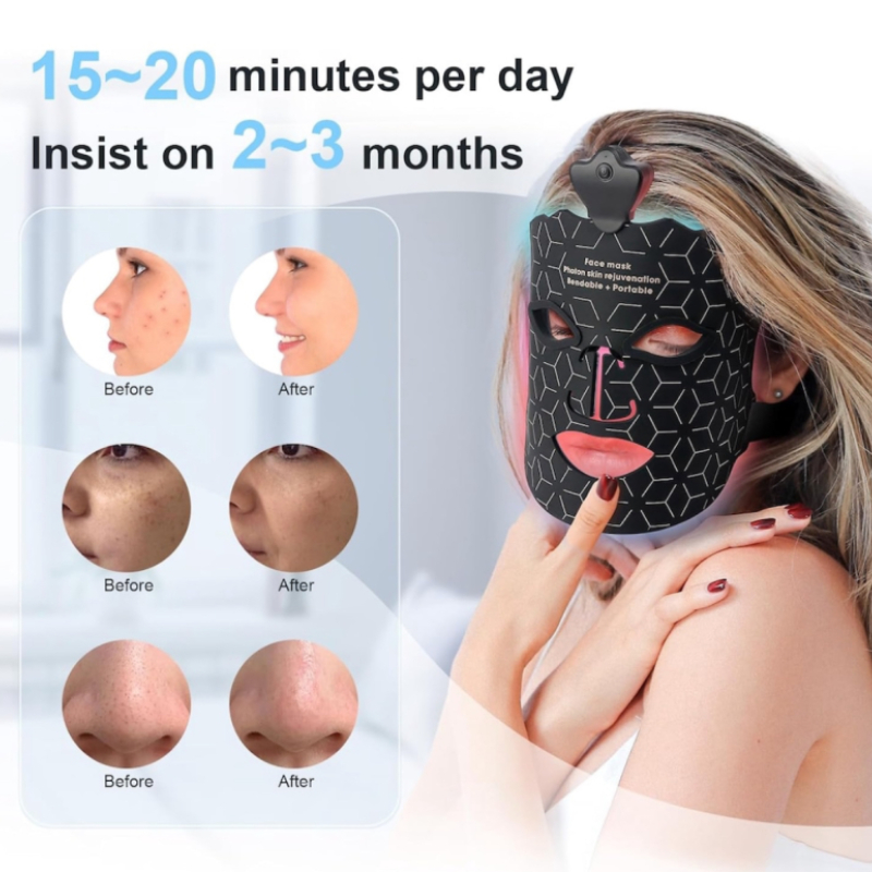 Led маска за фототерапия за лице