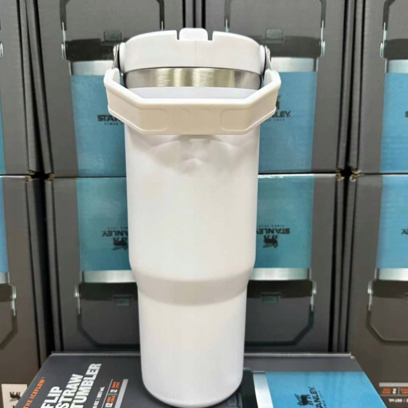 Stanley термо чаша с капак и сламка