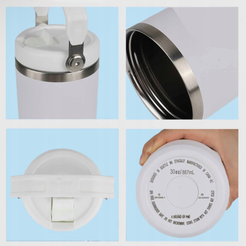 Stanley термо чаша с капак и сламка