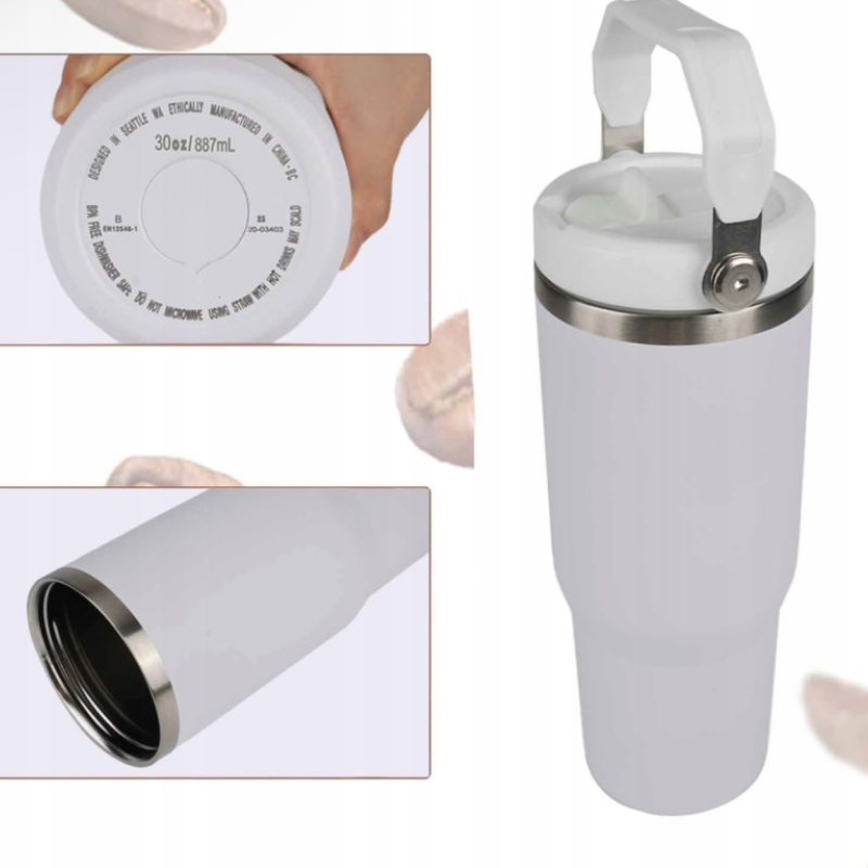 Stanley термо чаша с капак и сламка