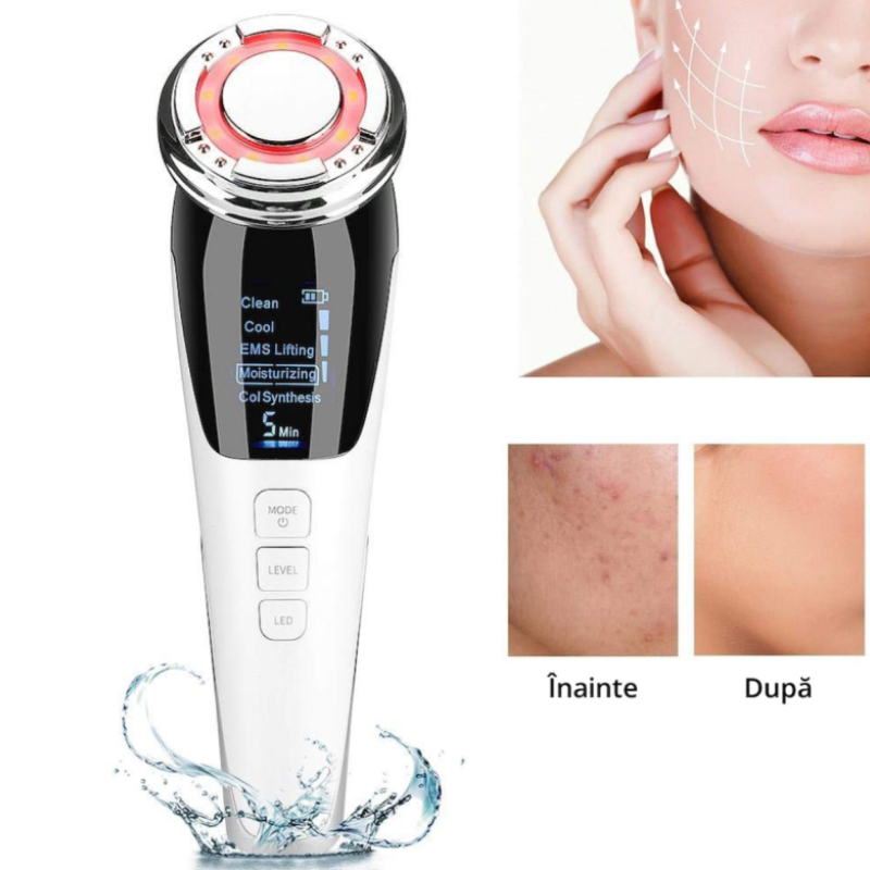 Многофункционален уред за лице 5 в 1