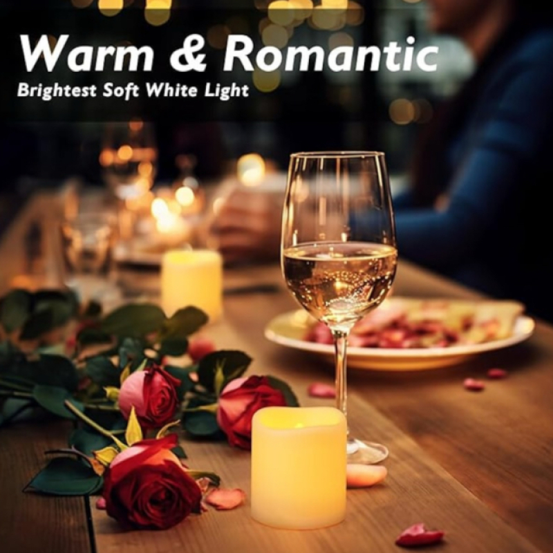 Декоративни LED свещи 24бр.