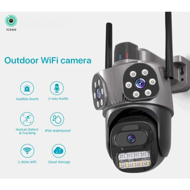 Куполна Wifi Speed Dome Камера 10MP