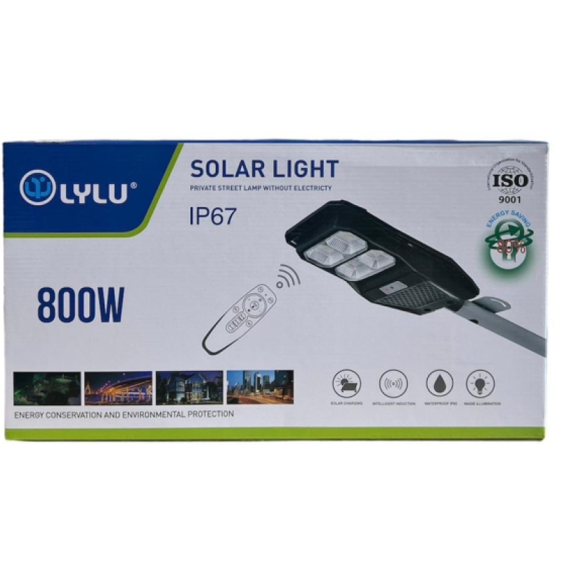 Соларна лампа 800w Lylu