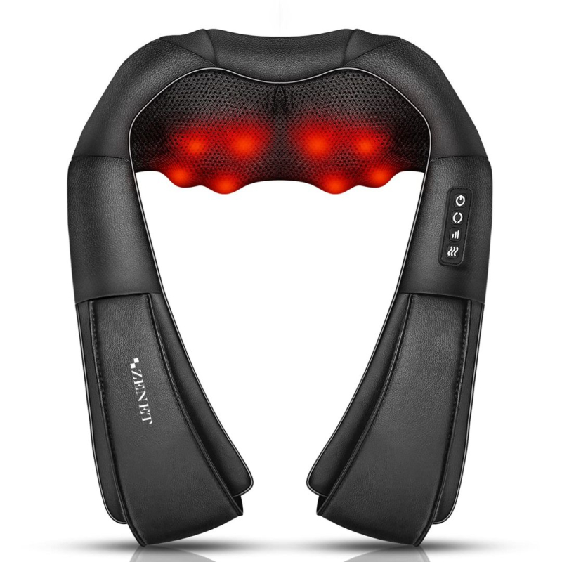 3-Д Шиацу масажор за врат ZENET-758, със затопляне