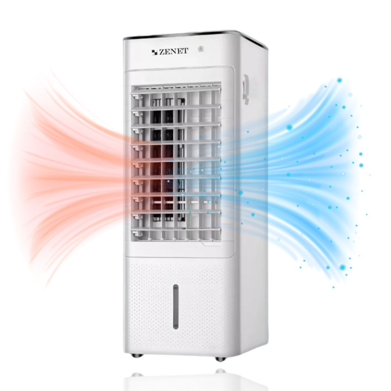 Преносим мобилен охладител Zenet ZET-480.01, преносим климатик без външно тяло