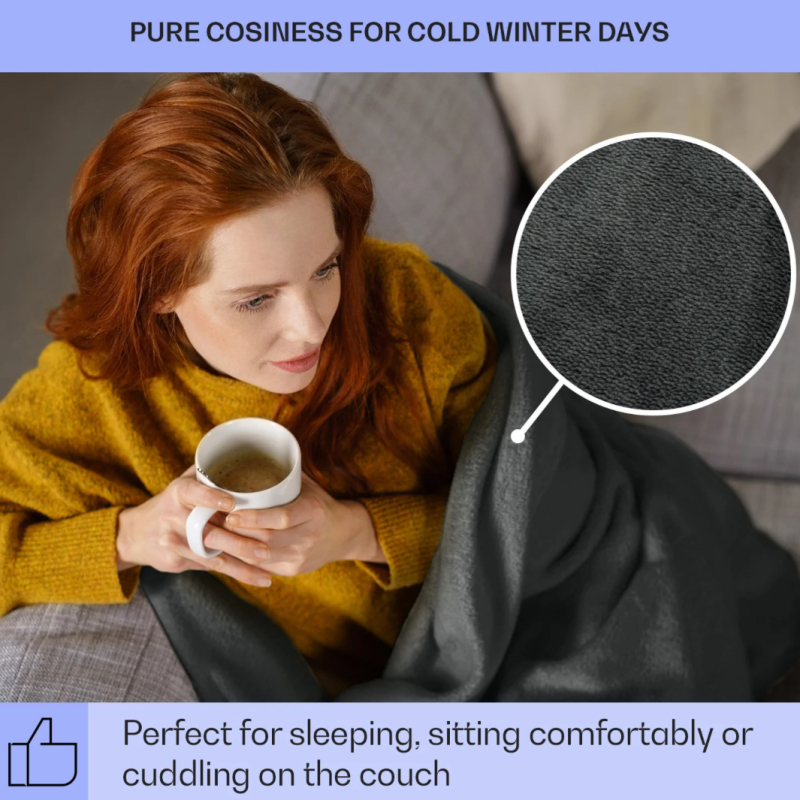 Електрическо/затоплящо одеяло със ръкави