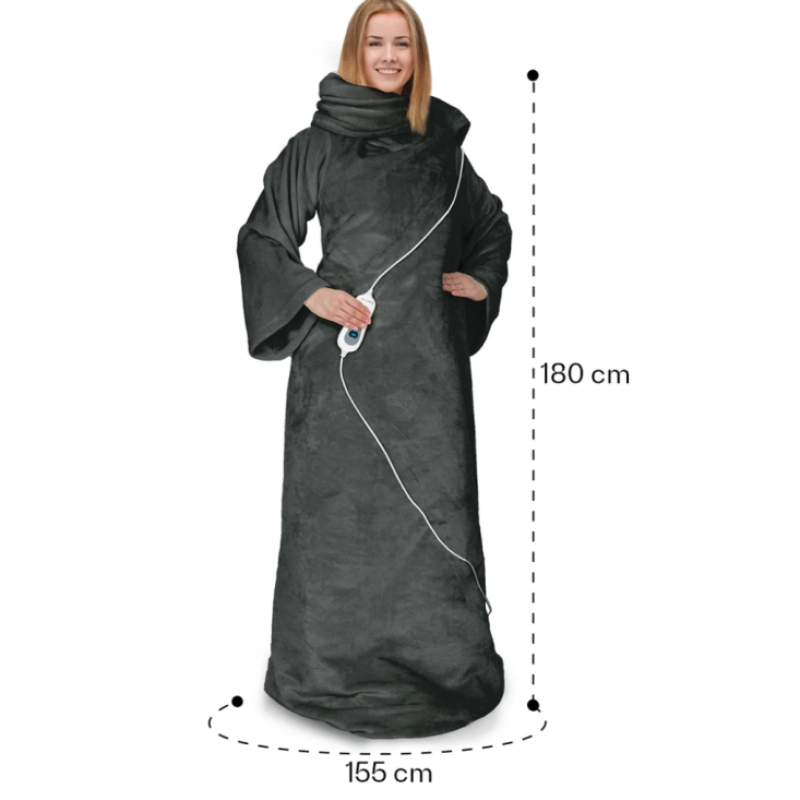 Електрическо/затоплящо одеяло със ръкави