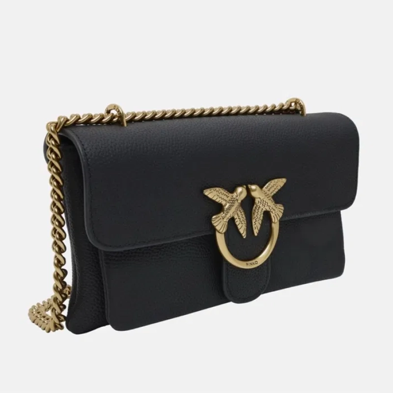 Оригинална чанта Pinko Leather Shoulder Bag