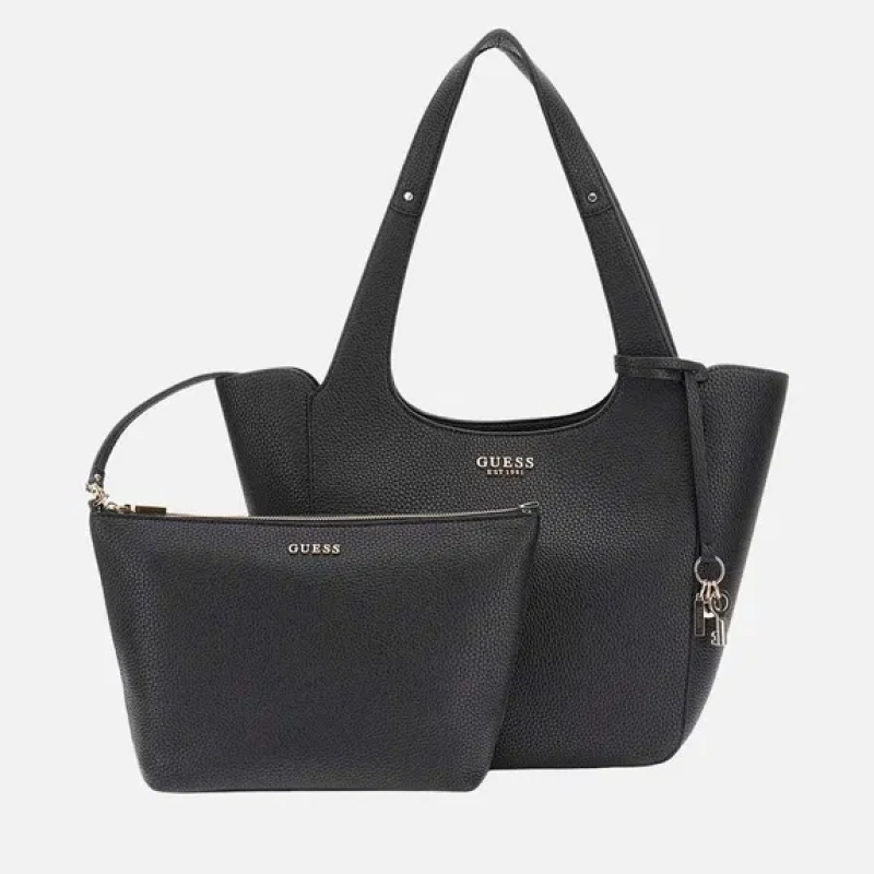 Черна чанта Guess Tote bag