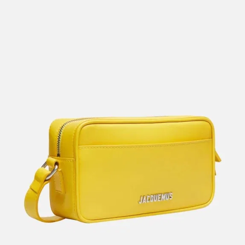 Жълта чанта Jacquemus Le Baneto Cross-body bag