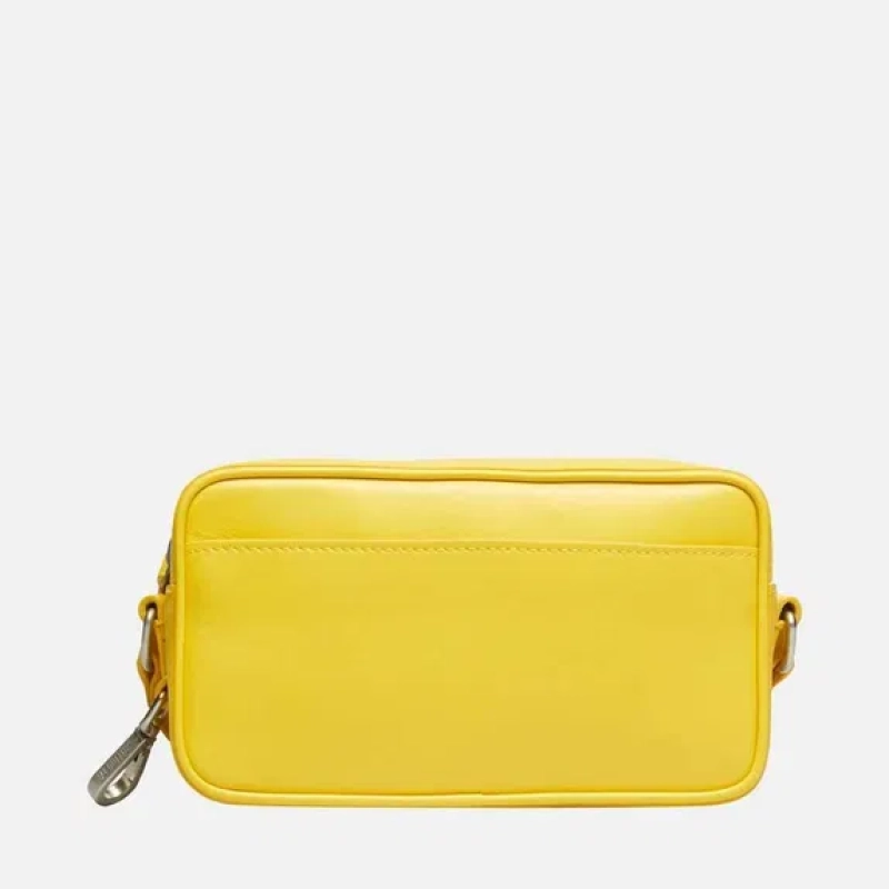 Жълта чанта Jacquemus Le Baneto Cross-body bag