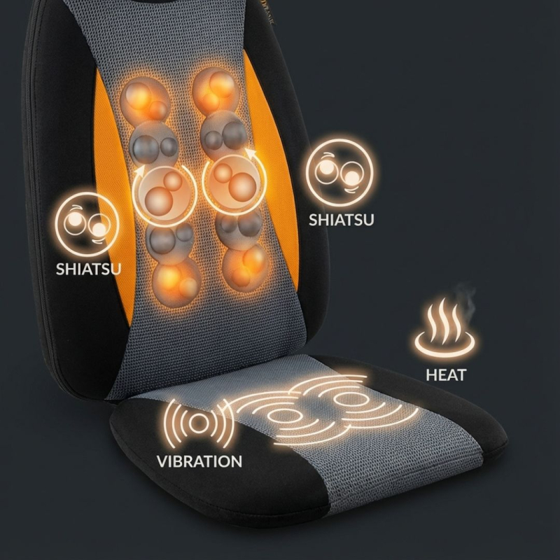 Масажираща седалка Zenet Zet-824 универсална