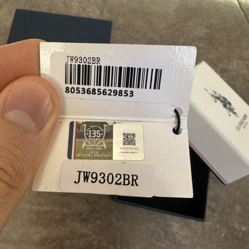 Оригинална гривна U.S. Polo Assn. – неръждаема стомана (черна)