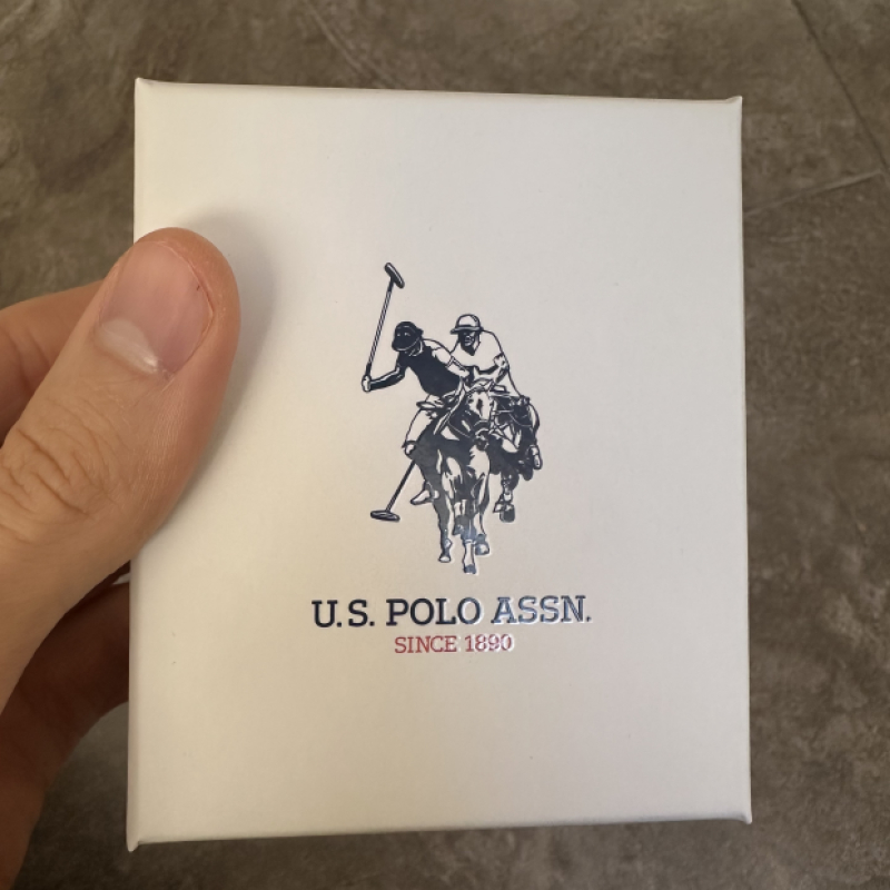 Оригинална гривна U.S. Polo Assn. – неръждаема стомана (черна)
