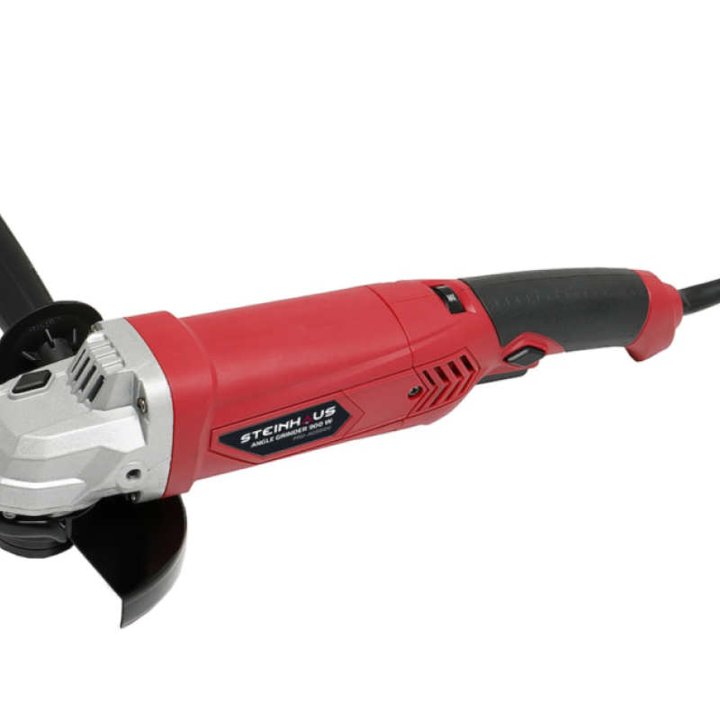 Ъглошлайф Steinhaus PRO AG900V + подарък предпазители, гаечен ключ за монтаж на абразивни дискове и допълнителна дръжка