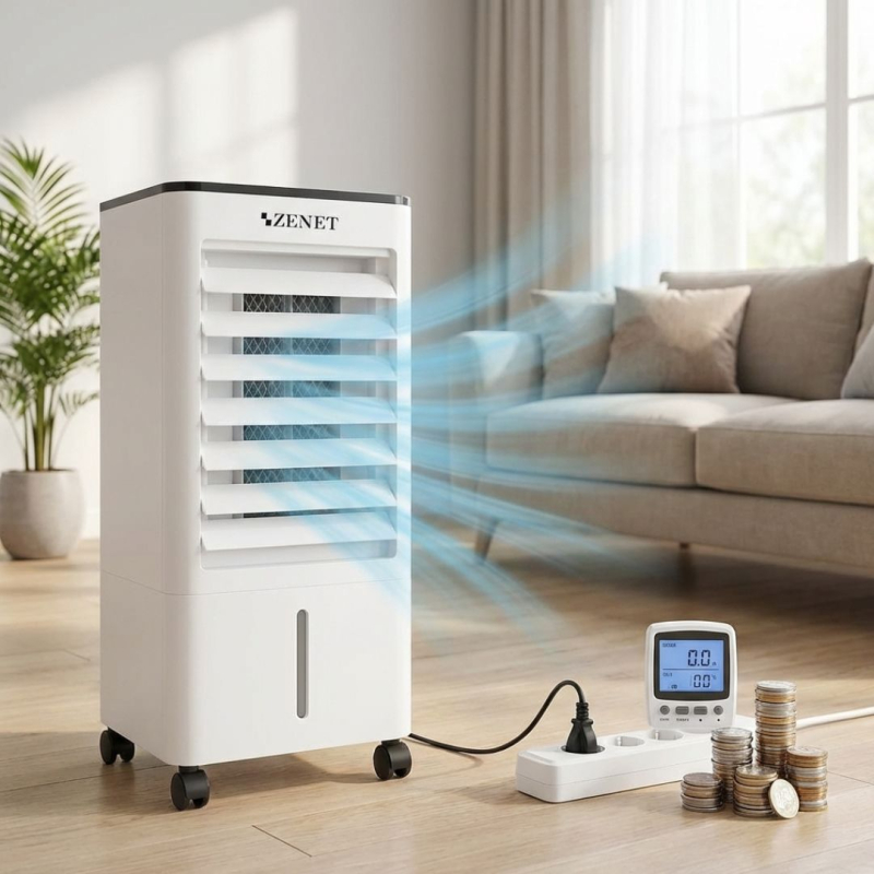 Преносим мобилен охладител ZENET ZET-483 3 в 1, Air Cooler