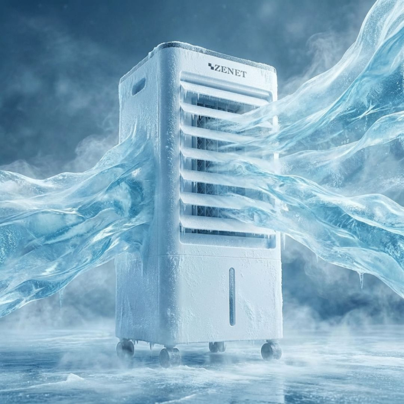 Преносим мобилен охладител ZENET ZET-483 3 в 1, Air Cooler