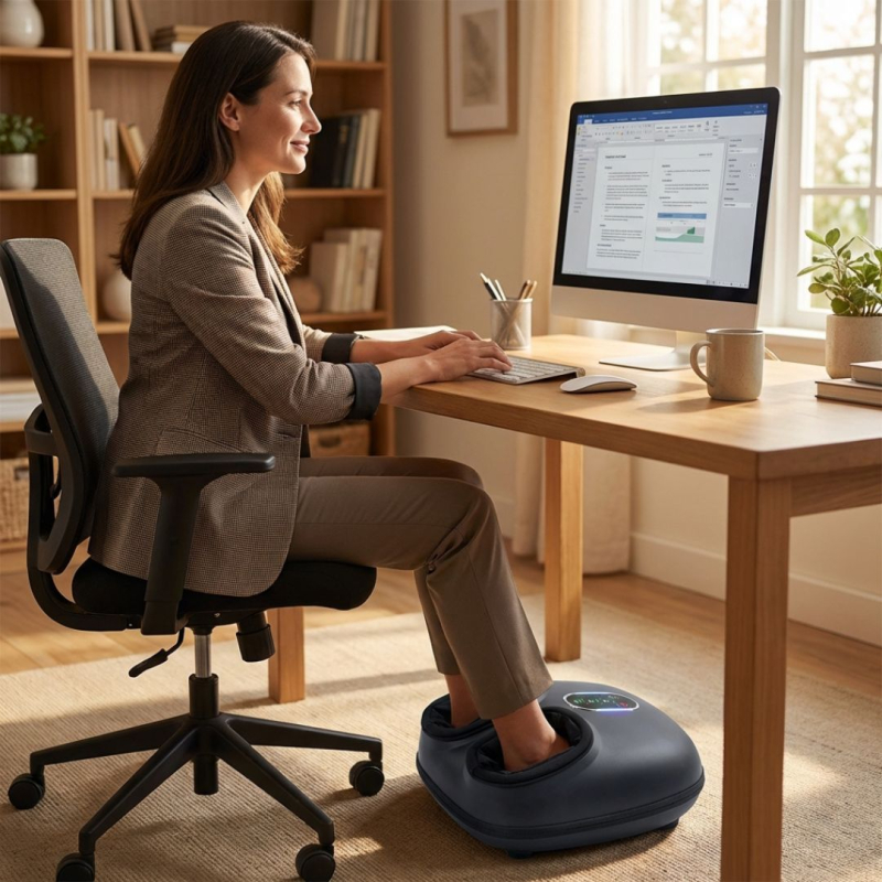 ZENET ZET-761 Масажор за крака – Шиацу, ролки, топлина