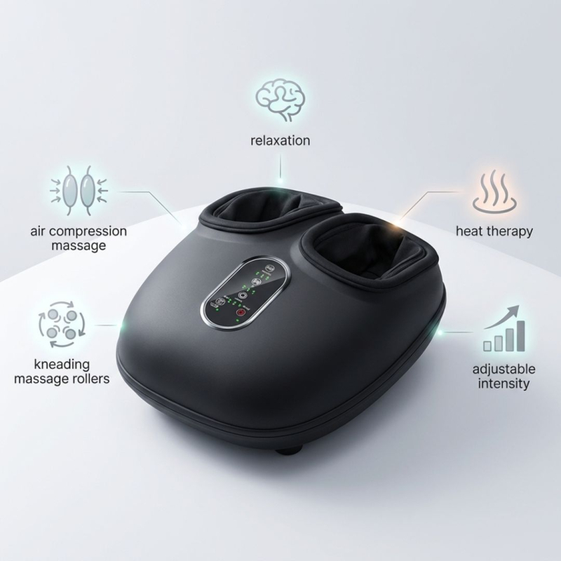 ZENET ZET-761 Масажор за крака – Шиацу, ролки, топлина