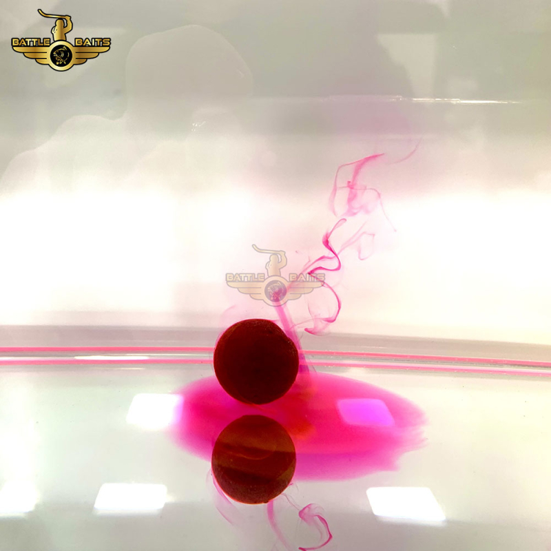 Пушещи протеинови топчета BATTLE BAITS Attract Royal FLUO LED Бързо разтворими