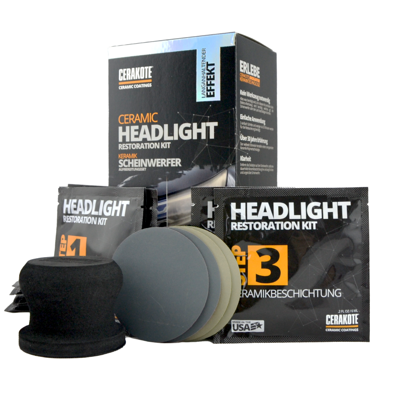 Cerakote Ceramic Headlight Restoration Kit